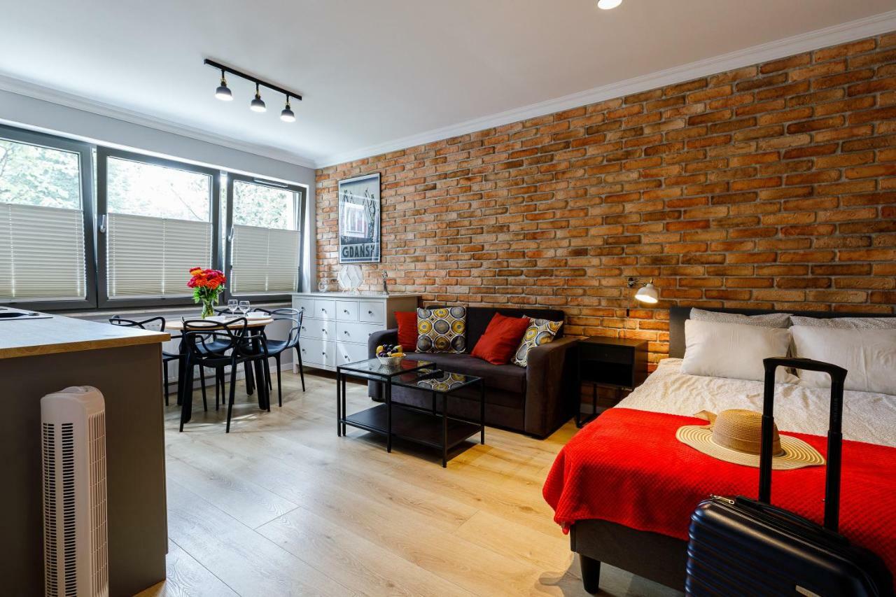 Apartamenty Przytulne Z Parkingiem Rowerowym, Dostepem Sauny- Bicycle Parking And Access To The Sauna Γκντανσκ Εξωτερικό φωτογραφία